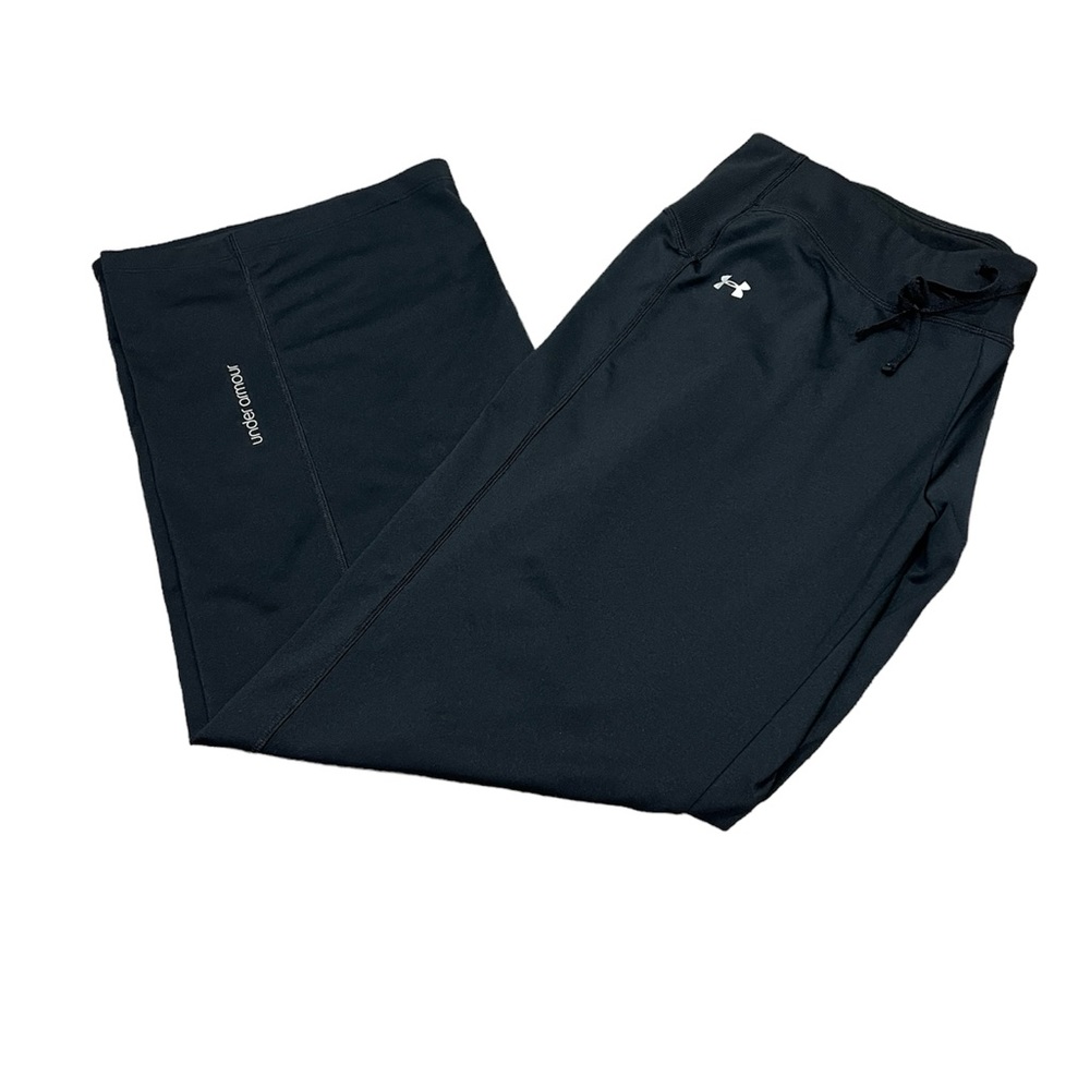 UNDER AMOUR WOMENS SEMI-FITTED ALL SEASON PANTS, LARGE SHORT
